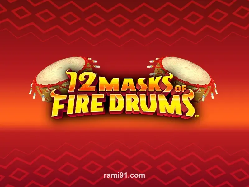 12 Masks of Fire Drums